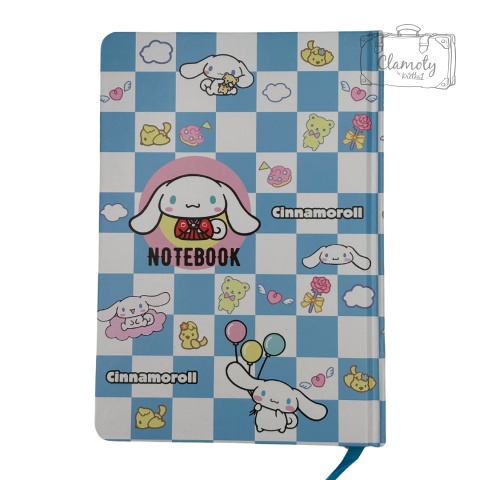 Zeszyt Linia Cinnamoroll Krata Notebook Kawaii Japan 80 Kartek A5