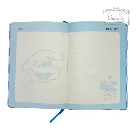 Zeszyt Linia Cinnamoroll Krata Notebook Kawaii Japan 80 Kartek A5