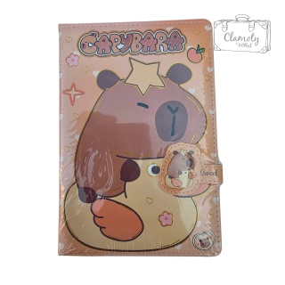 Zeszyt Szkolny Planner Notes Kapibara Kaczka A5 Kolorowe 96 Kartek