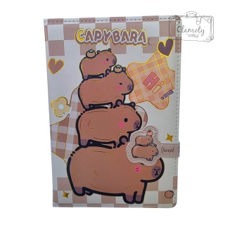 Zeszyt Szkolny Notes 4 Kapibary Kapibara A5 Kolorowe 96 Kartek