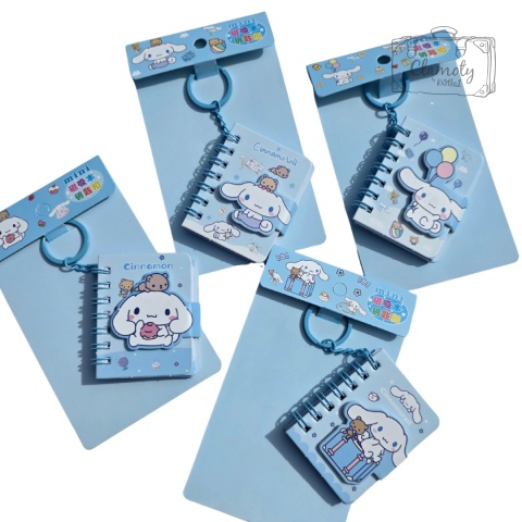 Mały Notes Notesik Cinnamoroll Walizka Na Breloczku