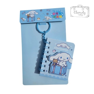 Mały Notes Notesik Cinnamoroll Walizka Na Breloczku