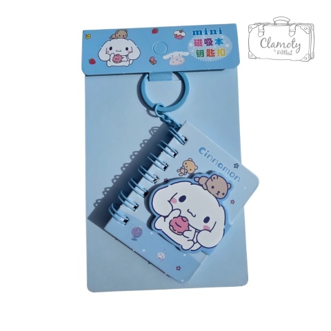 Mały Notes Notesik Cinnamoroll Babeczka Na Breloczku