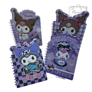 Mały Notes Notesik Zeszycik Kuromi Z Lodem Sanrio Fiolet W Linie