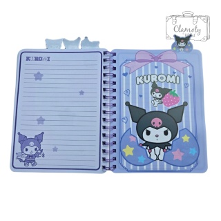 Zeszyt Notes A5 Kuromi Lodzik Sanrio Fiolet Kolorowe Kartki