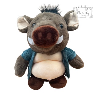 Maskotka Pluszowa Pluszak Przytulanka Dzik W Koszuli 30cm