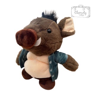 Maskotka Pluszowa Pluszak Przytulanka Dzik W Koszuli 30cm