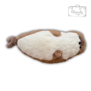 Maskotka Pluszowa Pluszak Przytulanka Foka Foczka Brązowa 55cm