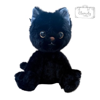 Maskotka Pluszowa Pluszak Przytulanka Kot Kotek Czarny 35cm