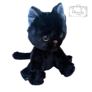 Maskotka Pluszowa Pluszak Przytulanka Kot Kotek Czarny 35cm