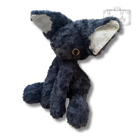 Maskotka Pluszowa Pluszak Przytulanka Kot Kotek Grafitowy 40cm