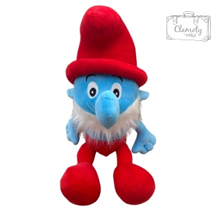 Maskotka Pluszowa Pluszak Przytulanka Zabawka Papa Smerf 55cm