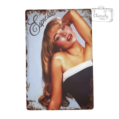 Tablica Ozdobna Blacha Sabrina Carpenter 20x30 cm Retro Vintage