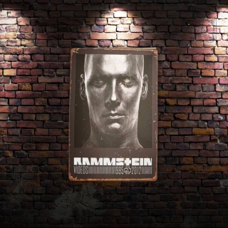 Tablica Ozdobna Blacha 20x30 cm Retro Vintage