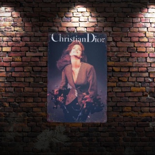 Tablica Ozdobna Blacha Christian 20x30 cm Retro Vintage Metalowy Plakat