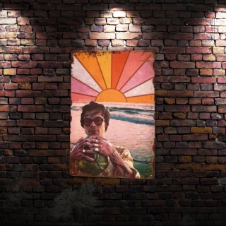 Tablica Ozdobna Blacha Harry Styles Morze 20x30 cm Retro Vintage Plakat