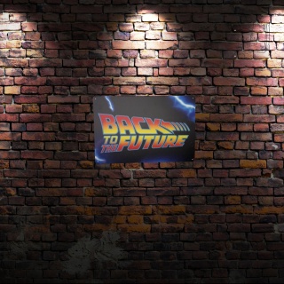 Tablica Ozdobna Blacha Film Movie Back To The Future 20x30 cm Retro Vintage
