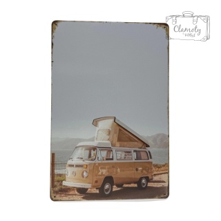 Tablica Ozdobna Blacha 20x30 cm Retro Vintage