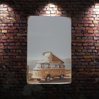 Tablica Ozdobna Blacha 20x30 cm Retro Vintage