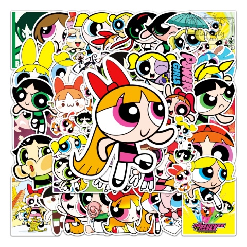 Zestaw Naklejek Wlepki StickerBomb Atomówki Bajka Postacie N609/318