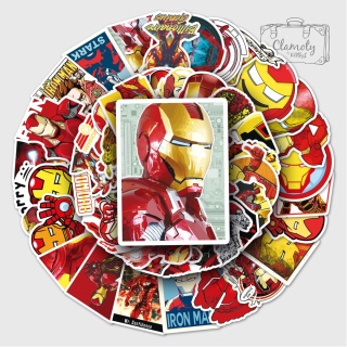 Zestaw Naklejek Wlepki StickerBomb Avengers Iron Man Marvel N610