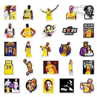 Zestaw Naklejek Wlepki StickerBomb basketball kobe NBA N612