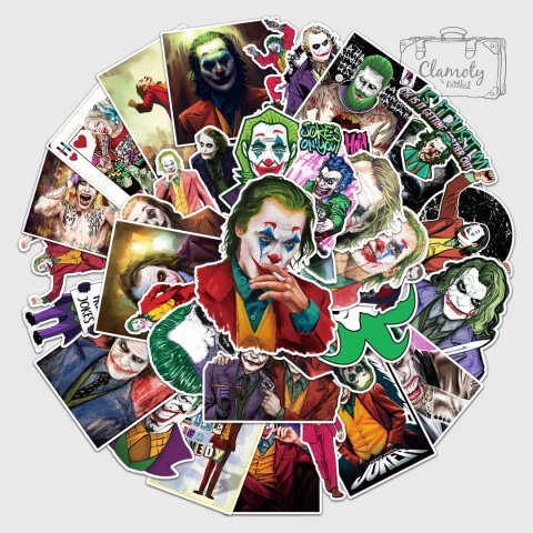 Zestaw Naklejek Wlepki StickerBomb batman Joker N613/351