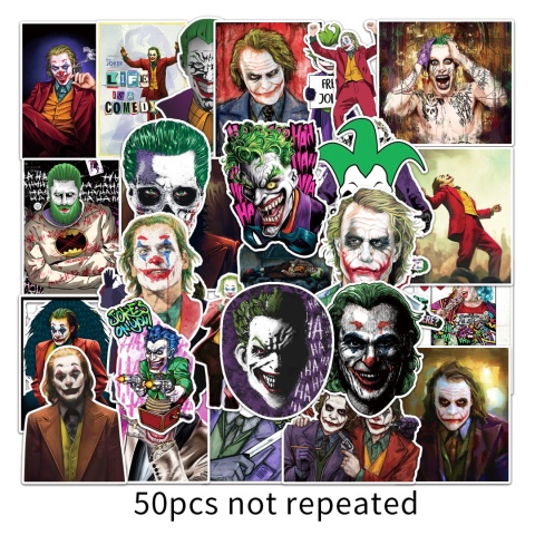 Zestaw Naklejek Wlepki StickerBomb batman Joker N613/351