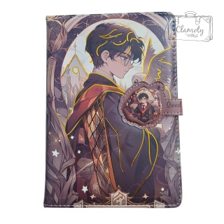 Zeszyt Planner Notes A5 Harry Potter Hedwiga Twarda Okładka Kolorowe Kartki