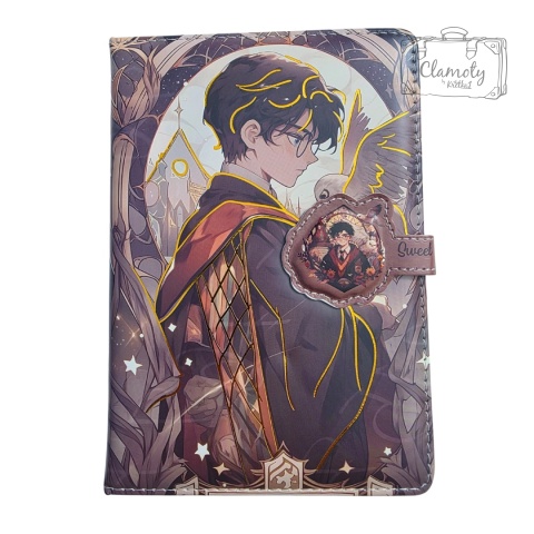Zeszyt Planner Notes A5 Harry Potter Hedwiga Twarda Okładka Kolorowe Kartki