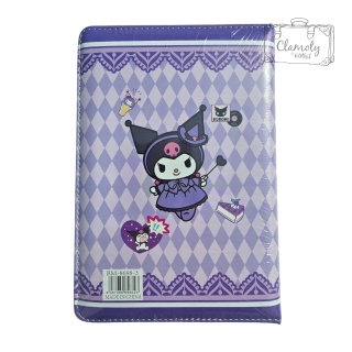 Zeszyt Planner Notes A5 Kuromi W Romby Fioletowy Twarda Okładka