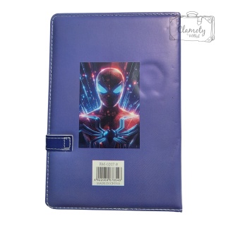 Zeszyt Planner Notes A5 Spiderman Twarda Okładka Kolorowe Kartki