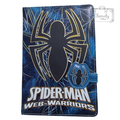 Zeszyt Planner Notes A5 Spiderman Pająk Twarda Okładka Kolorowe Kartki