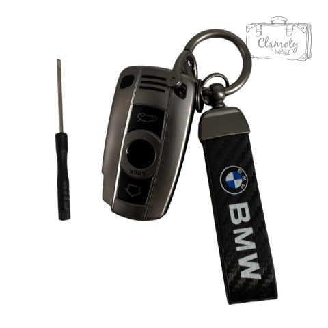Etui Case Obudowa Brelok Do Kluczy BMW E90 E92 E60 E61 Silikon Metal