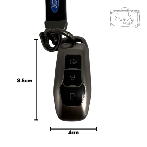 Etui Case Obudowa Brelok Do Kluczy Ford Focus Fiesta Mondeo Silikon Metal