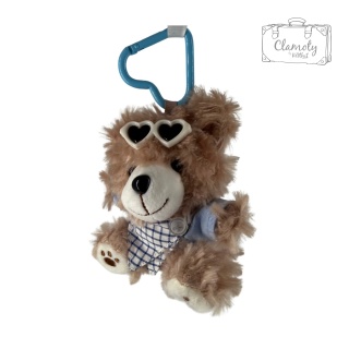 Brelok Breloczek Do Kluczy Zawieszka Misio W Koszuli Zawieszka Serduszko