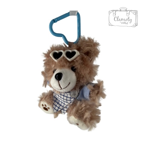 Brelok Breloczek Do Kluczy Zawieszka Misio W Koszuli Zawieszka Serduszko