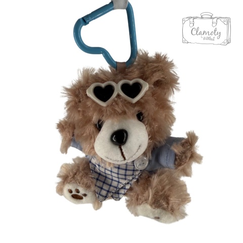 Brelok Breloczek Do Kluczy Zawieszka Misio W Koszuli Zawieszka Serduszko