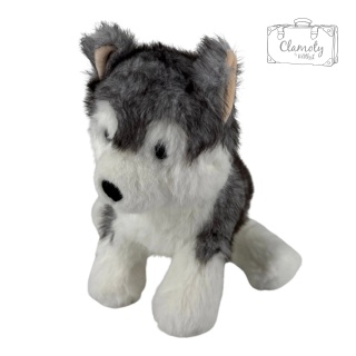 Maskotka Pluszowa Pluszak Zabawka Pies Piesek Husky 20cm