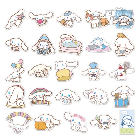 Zestaw Naklejek Wlepki StickerBomb Cinnamoroll Sanrio Hello Kitty N622/331