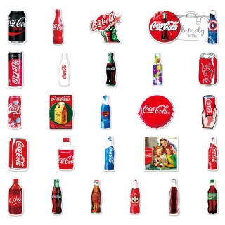 Zestaw Naklejek Wlepki StickerBomb Coca Cola Puszka Butelka N623/130