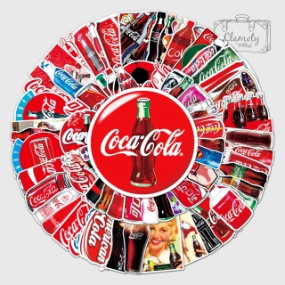 Zestaw Naklejek Wlepki StickerBomb Coca Cola Puszka Butelka N623/130