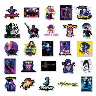 Zestaw Naklejek Wlepki StickerBomb Cyber Punk Gra CD Projekt N624/569