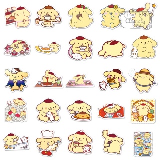 Zestaw Naklejek Wlepki StickerBomb DIY Sanrio Pompompurin Hello Kitty N625