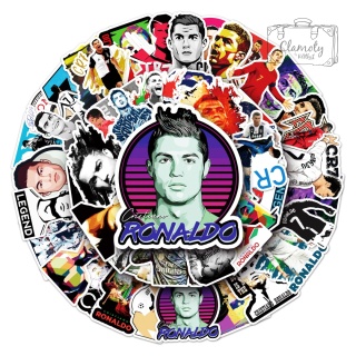 Zestaw Naklejek Wlepki StickerBomb Football Ronaldo Piłkarz N347