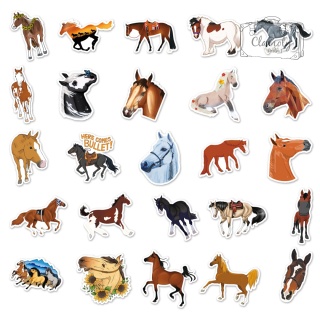 Zestaw Naklejek Wlepki StickerBomb Konie Horse Mustang Stadnina N638