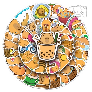 Zestaw Naklejek Wlepki StickerBomb Kapibara osobowości capybara N634