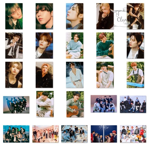 Zestaw Naklejek Wlepki StickerBomb Korean Stray Kids K-pop Music Band N454