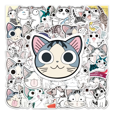 Zestaw Naklejek Wlepki StickerBomb Koty Cats Kotki Kicie Kot 2 N640/513