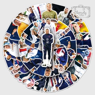 Zestaw Naklejek Wlepki StickerBomb Kylian Mbappe Piłka Nożna Football N646